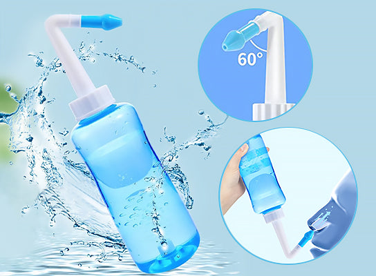Nose Cleaner Sinus Rinse Wash Bottle