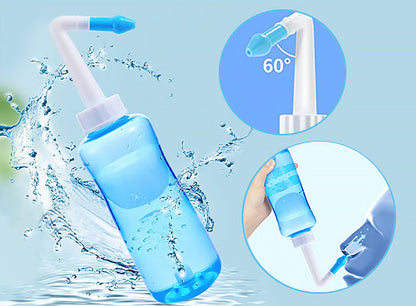 Nose Cleaner Sinus Rinse Wash Bottle