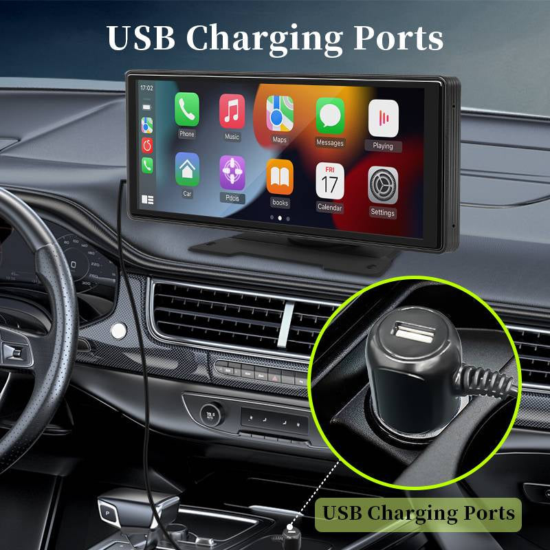 Touch Screen Car Stereo with Bluetooth and Backup Camera