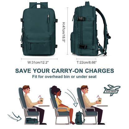 Women's large waterproof hiking backpack