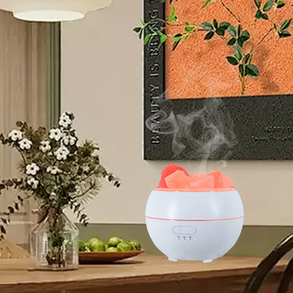 Salt Lamp Diffuser - 3-in-1 Essential Oil Diffuser
