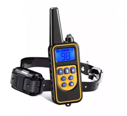 2600ft Electronic Dog Training Collar Waterproof Pet Remote Control