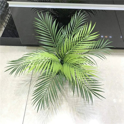 12 Artificial Palm Leaves