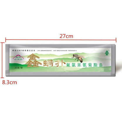 Set Of 20 Strips Of Fluvalinate Insect Repellent