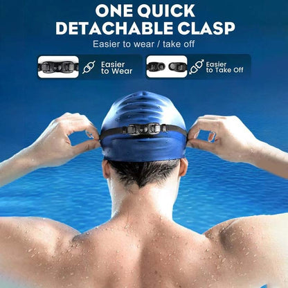 Wide-Angle Swimming Goggles With Anti-Fog Effect