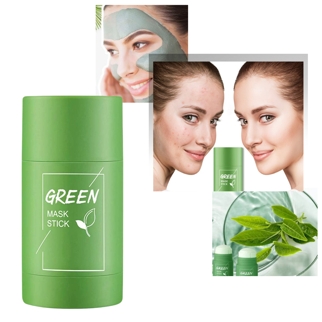 Cleansing and anti-blackhead green tea mask