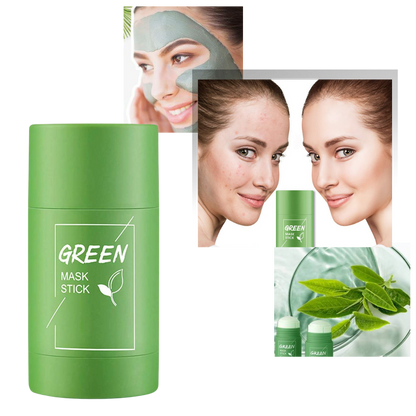 Cleansing and anti-blackhead green tea mask