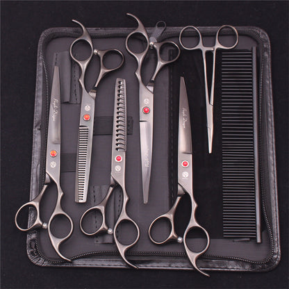 Professional dog grooming scissors