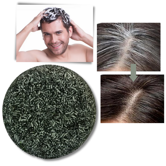 Natural Solid Shampoo For Gray Hair