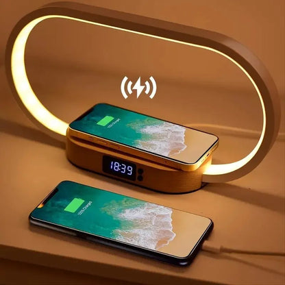 Integrated Lamp With Wireless Charging Station