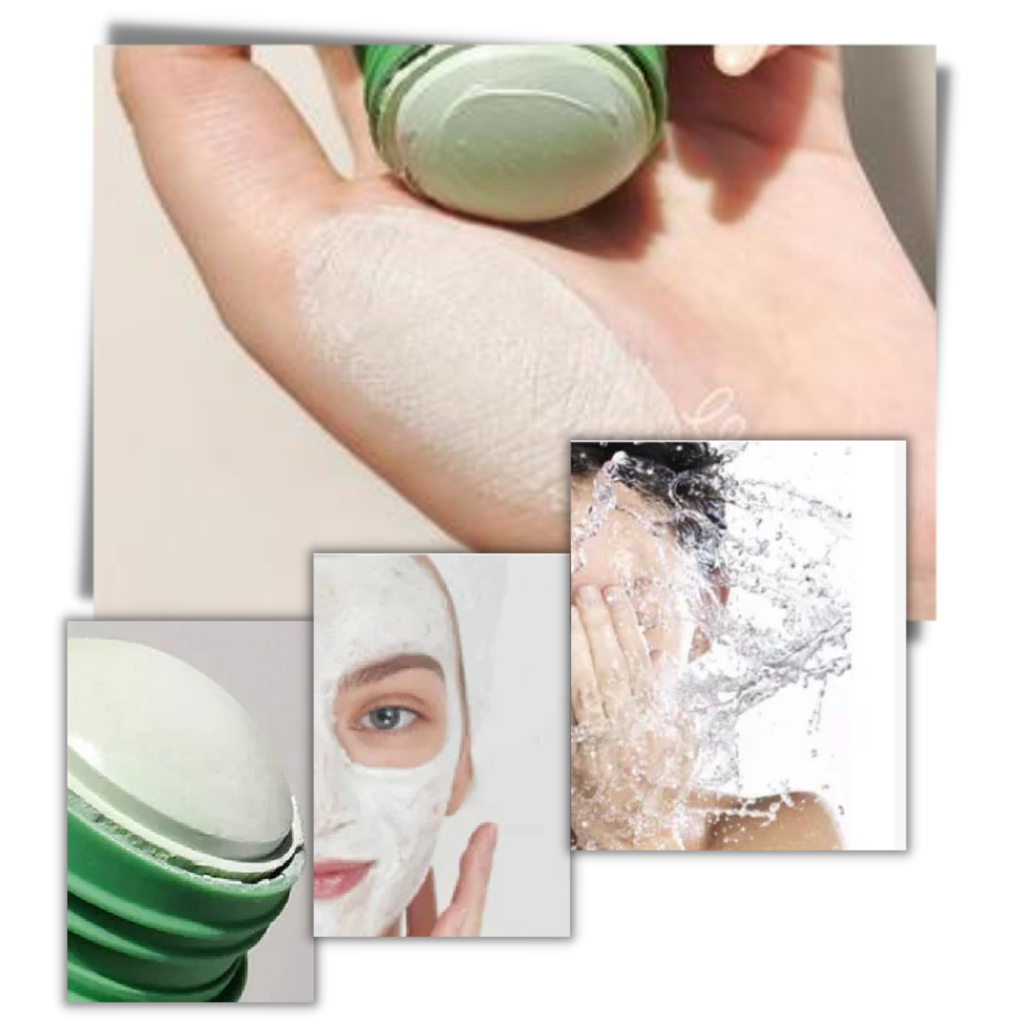 Cleansing and anti-blackhead green tea mask