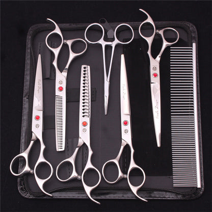 Professional dog grooming scissors