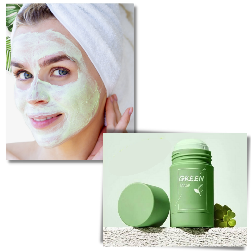 Cleansing and anti-blackhead green tea mask