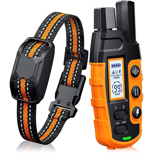 High-quality 1000 m remote training collar for dogs – waterproof, rechargeable e-collar