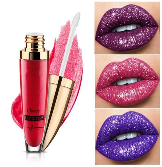 No-Transfer Liquid Glitter Lipstick