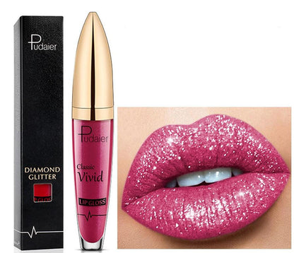 No-Transfer Liquid Glitter Lipstick