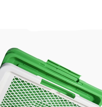 Dog Toilet With Artificial Turf – Non-Slip Mat For Indoor And Outdoor Use