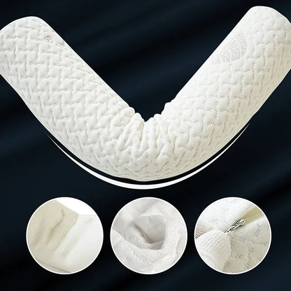 Neck Roll Pillow Made Of Memory Foam