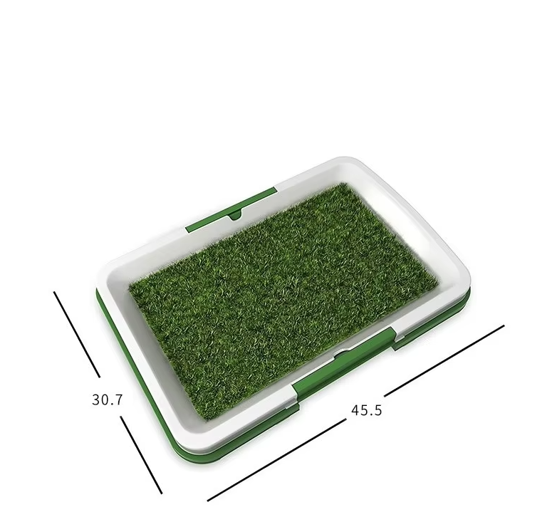 Dog Toilet With Artificial Turf – Non-Slip Mat For Indoor And Outdoor Use