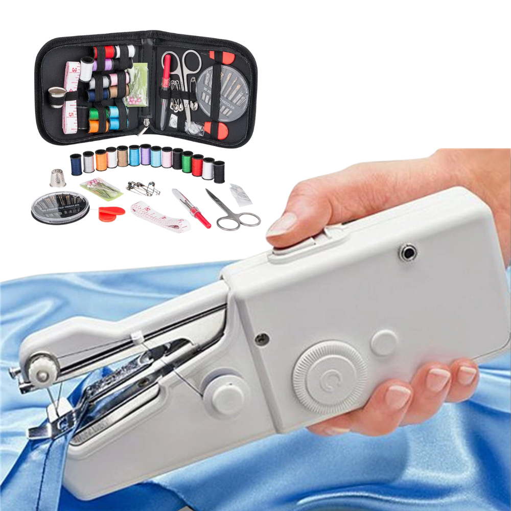 Portable Sewing Machine And Sewing Kit