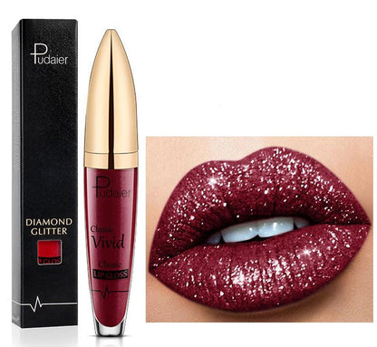 No-Transfer Liquid Glitter Lipstick