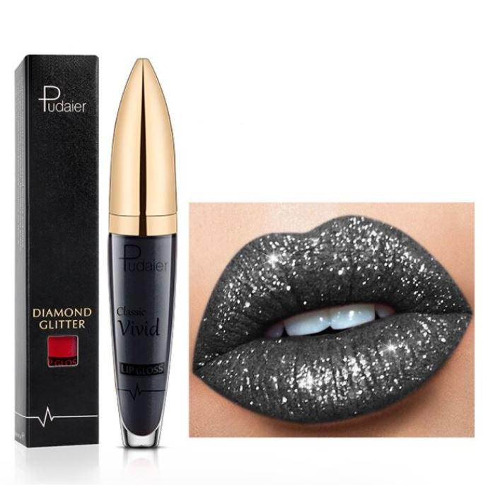 No-Transfer Liquid Glitter Lipstick