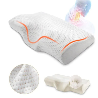 Ergonomic Memory Cervical Pillow