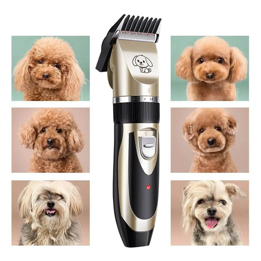 Silent Fur Trimmer Set For Dogs
