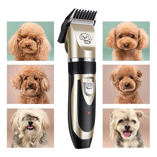 Silent Fur Trimmer Set For Dogs
