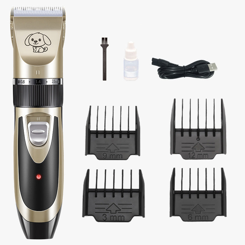Silent Fur Trimmer Set For Dogs
