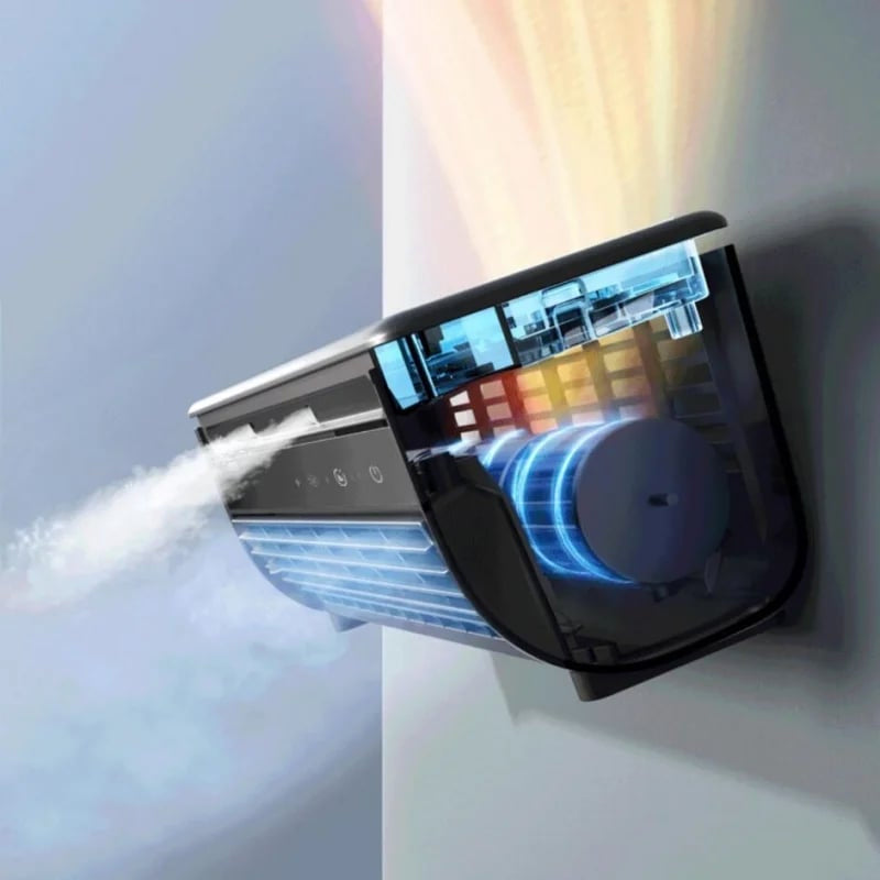 Wirelessly Rechargeable Air Conditioning