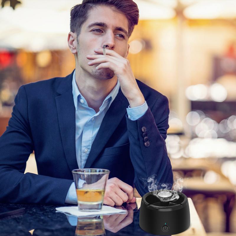 Odorless Smoke-Free Ashtray