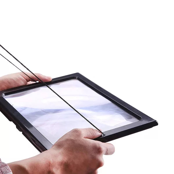 3x Magnifying Glass For Reading With LED Light