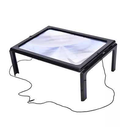 3x Magnifying Glass For Reading With LED Light