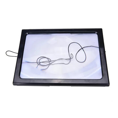 3x Magnifying Glass For Reading With LED Light