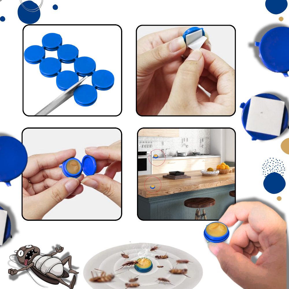 Odorless Cockroach Traps