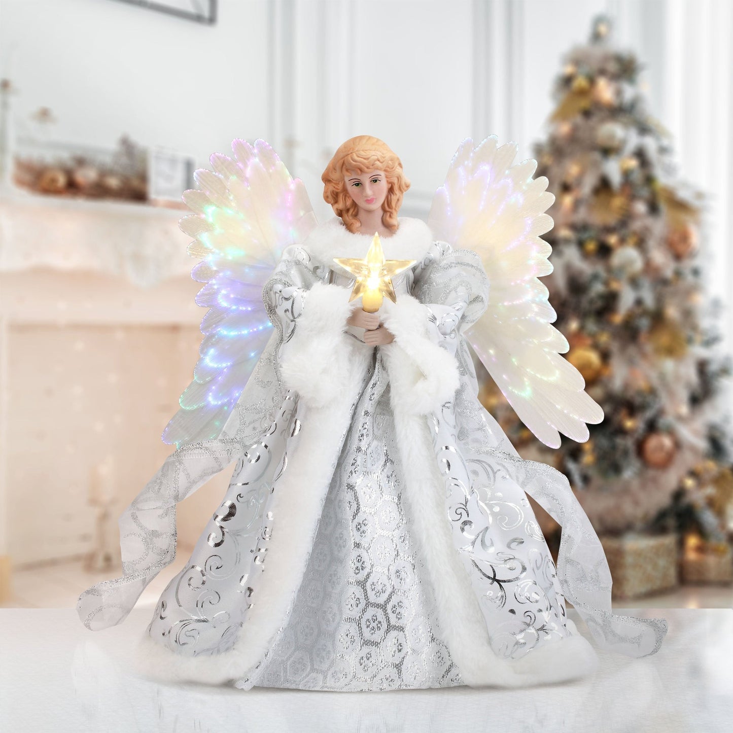 Animated tree topper – heavenly angel