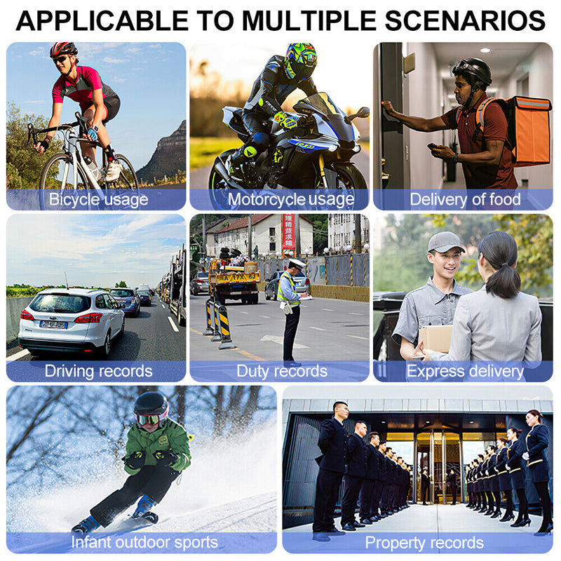 HD Portable Cycling Head Camera