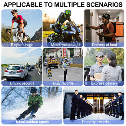 HD Portable Cycling Head Camera