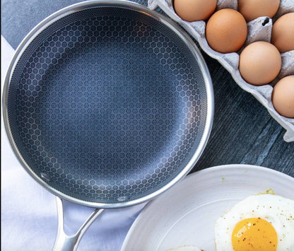 Non-Stick Stainless Steel Frying Pan