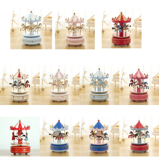 Sky City Carousel Music Box