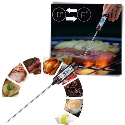 Digital food thermometer