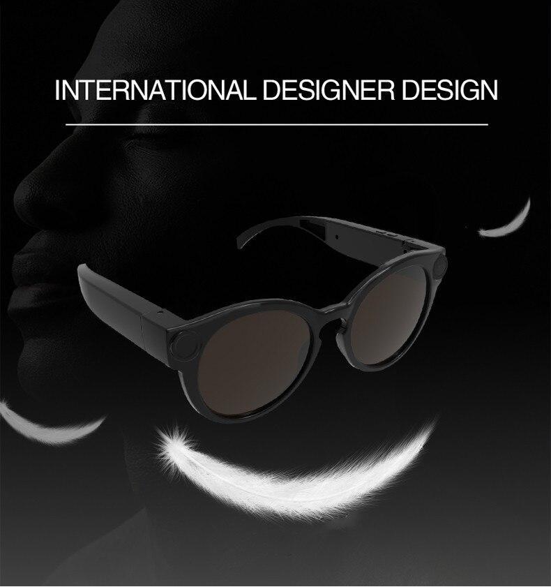 Bicycling Glasses WiFi Mini Camera HD 1080P DVR Video Audio Recorder