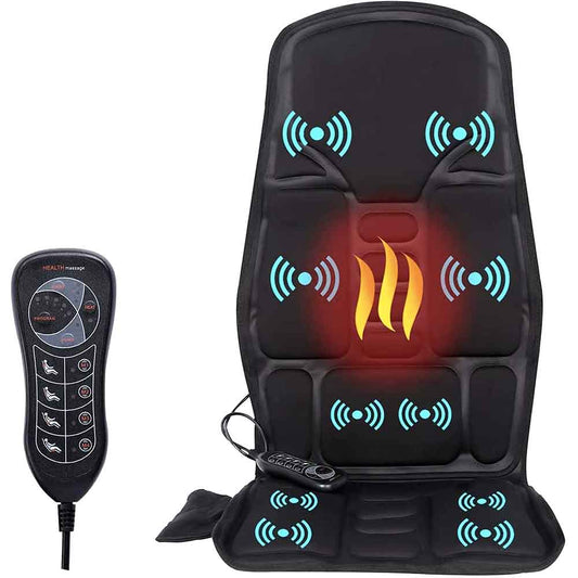 Fashionable Massage Chair Cushion With Heated Neck Pillow