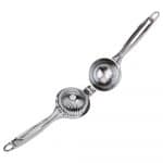 Manual Citrus Press Juicer For Oranges And Lemons, Stainless Steel