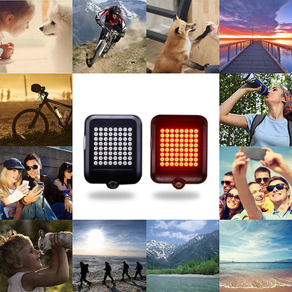 Intelligent LED bicycle blinkers