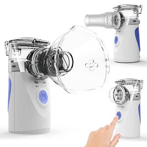Portable ultrasonic nebulizer for inhalation