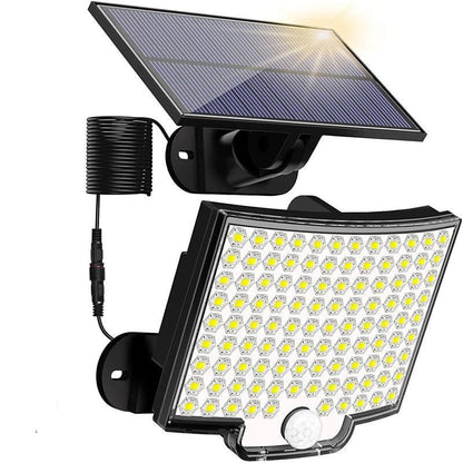 106 LED Solar Outdoor Light With Motion Sensor