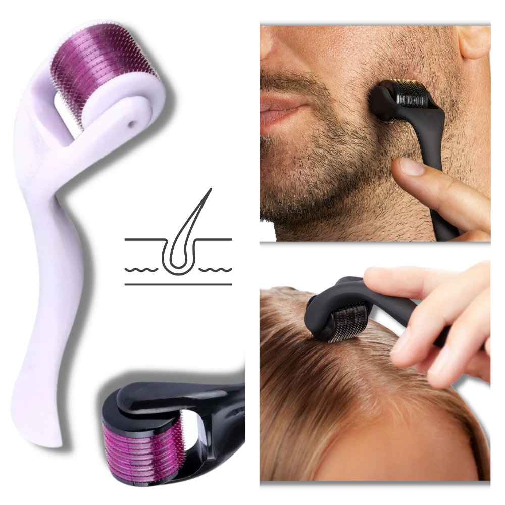 Dermal Roller For Hair And Beard Growth