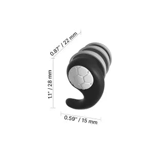 Silicone Noise-Canceling Earplugs